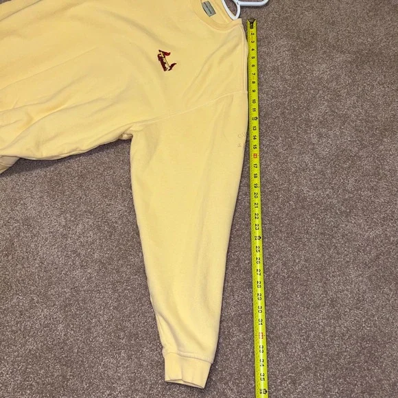 Cutter & Buck Mens St Louis Cardinals Yellow Crewneck Sweatshirt XL MLB Fleece - Picture 9 of 9